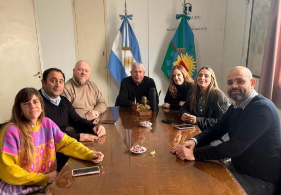  Una visita con obras y aportes: Gaute recibió a autoridades de la Fundación BAPRO
