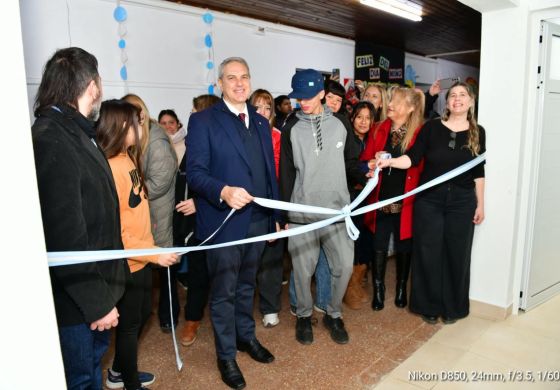 Golía cerró una semana de inauguración de obras en escuelas: "Lo más importante son ustedes"